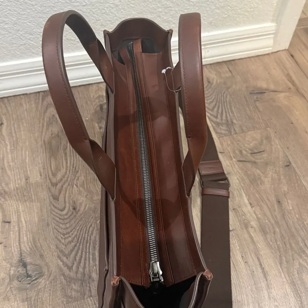 Shinola Bert Zip Brief Tote